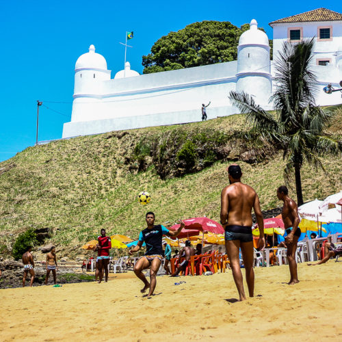 Praia da Boa Viagem. Cidade Baixa, Salvador, Bahia. Foto: Amanda Oliveira.
