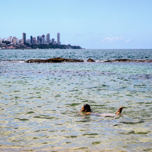 Praia da Boa Viagem. Cidade Baixa, Salvador, Bahia. Foto: Amanda Oliveira.