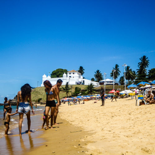 Praia da Boa Viagem. Cidade Baixa, Salvador, Bahia. Foto: Amanda Oliveira.