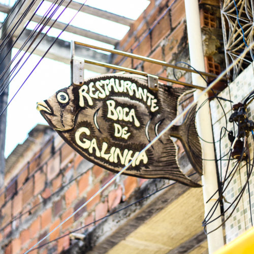 Restaurante Boca de Galinha. Plataforma, Salvador, Bahia. Foto: Amanda Oliveira.