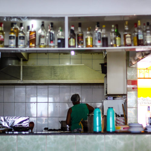 Restaurante Boca de Galinha. Plataforma, Salvador, Bahia. Foto: Amanda Oliveira.