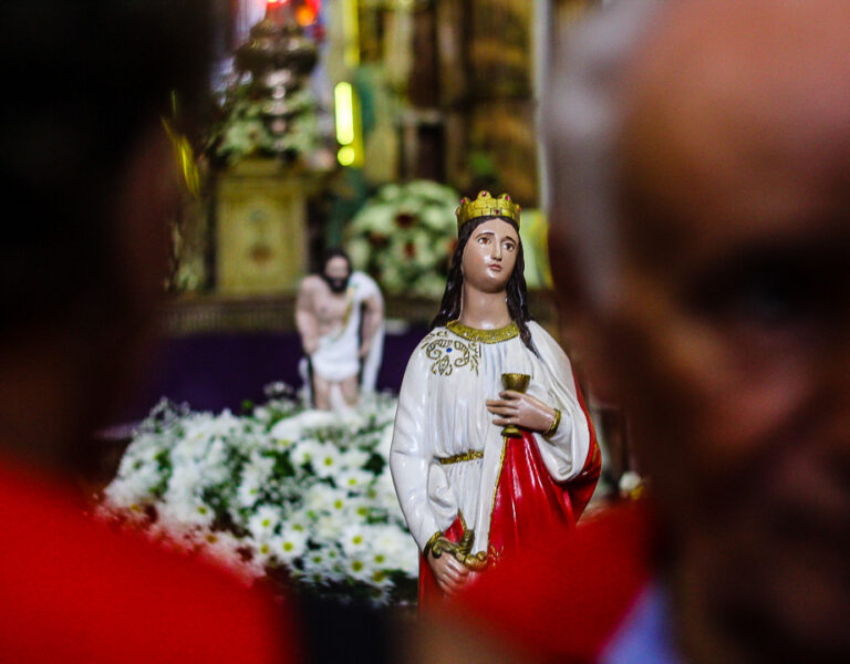 Dia de Santa Bárbara. Pelourinho, Salvador, Bahia. Foto: Amanda Oliveira.