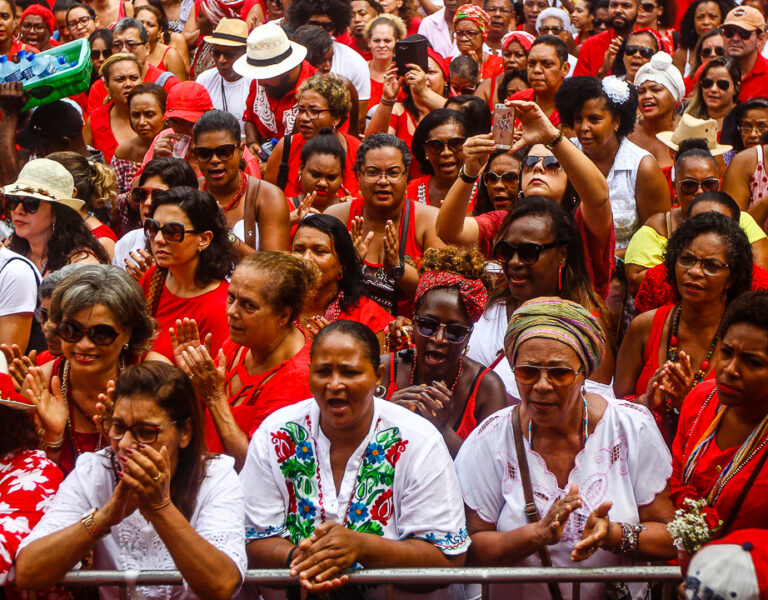 Dia de Santa Bárbara. Pelourinho, Salvador, Bahia. Foto: Amanda Oliveira.