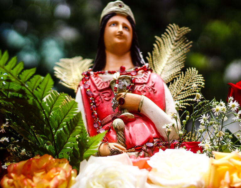 Dia de Santa Bárbara. Pelourinho, Salvador, Bahia. Foto: Amanda Oliveira.
