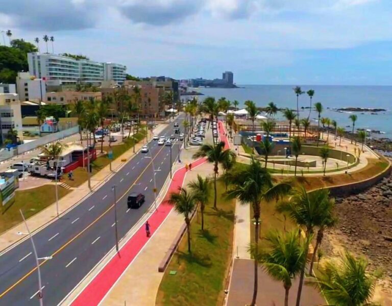 Orla de Ondina. Requalificação da Prefeitura de Salvador Bahia. Foto Abel Baião. Divulgação.