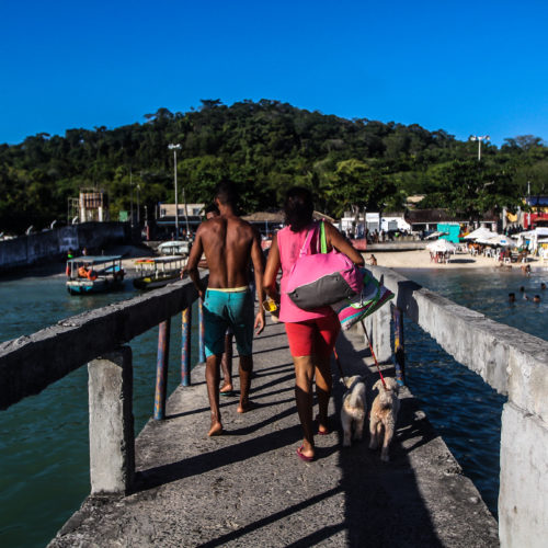 Praia São Tomé De Paripe Salvador Bahia. Foto: Amanda Oliveira .