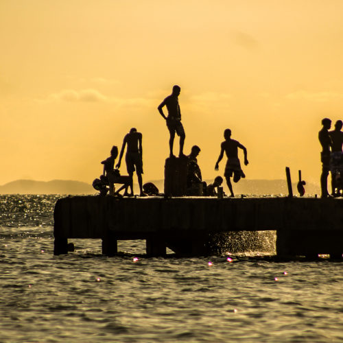 Praia São Tomé De Paripe Salvador Bahia. Foto: Amanda Oliveira .