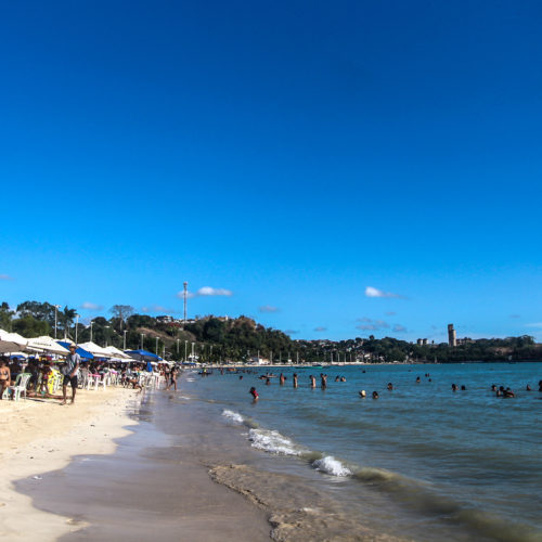 Praia São Tomé De Paripe Salvador Bahia. Foto: Amanda Oliveira .
