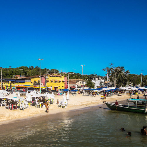 Praia São Tomé De Paripe Salvador Bahia. Foto: Amanda Oliveira .