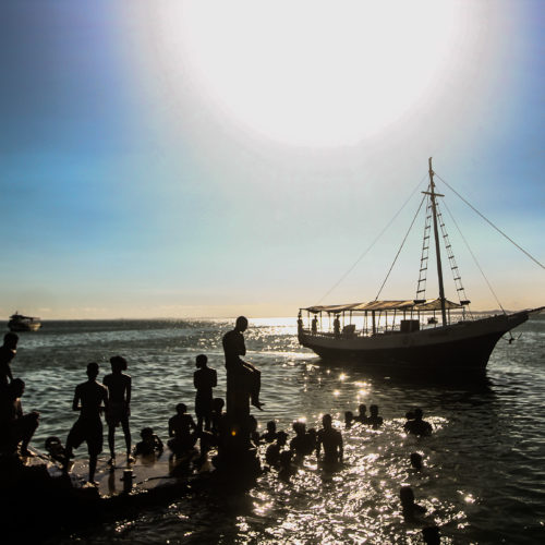 Praia São Tomé De Paripe Salvador Bahia. Foto: Amanda Oliveira .