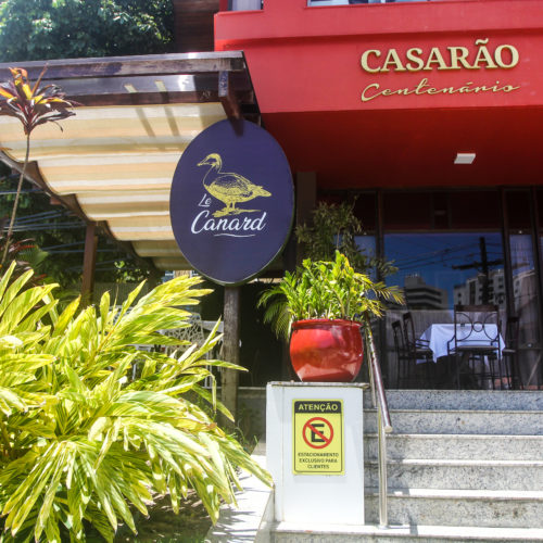 Restaurante Le Canard. Casarão Centenário. Salvador, Bahia. Foto: Amanda Oliveira.