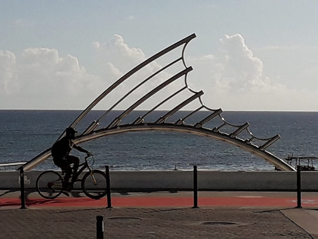 Arte na rua! Escultura Odoyá. Ray Vianna. Salvador Bahia. Imagem cedida pelo artista.