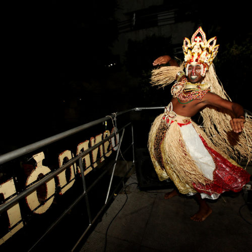 Bloco Afro Os Negões. Carnaval 2016. Salvador Bahia Foto aquivo .