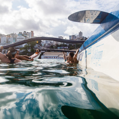 Canoa Havaiana. Esportes no Porto da Barra. Salvador Bahia. Foto: Amanda Oliveira.