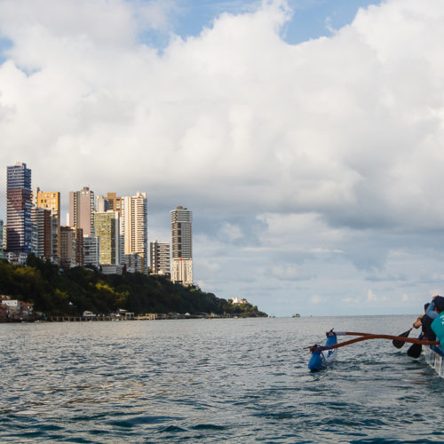 Canoa Havaiana. Esportes no Porto da Barra. Salvador Bahia. Foto: Amanda Oliveira.