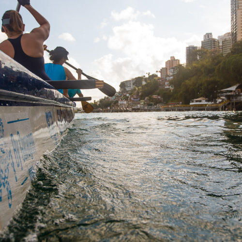 Canoa Havaiana. Esportes no Porto da Barra. Salvador Bahia. Foto: Amanda Oliveira.