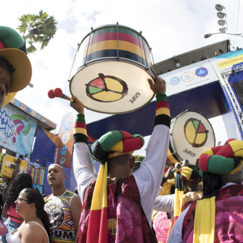 Carnaval 2019. Bloco Afro Olodum. Campo Grande. Salvador Bahia. Foto Peu Fernandes.