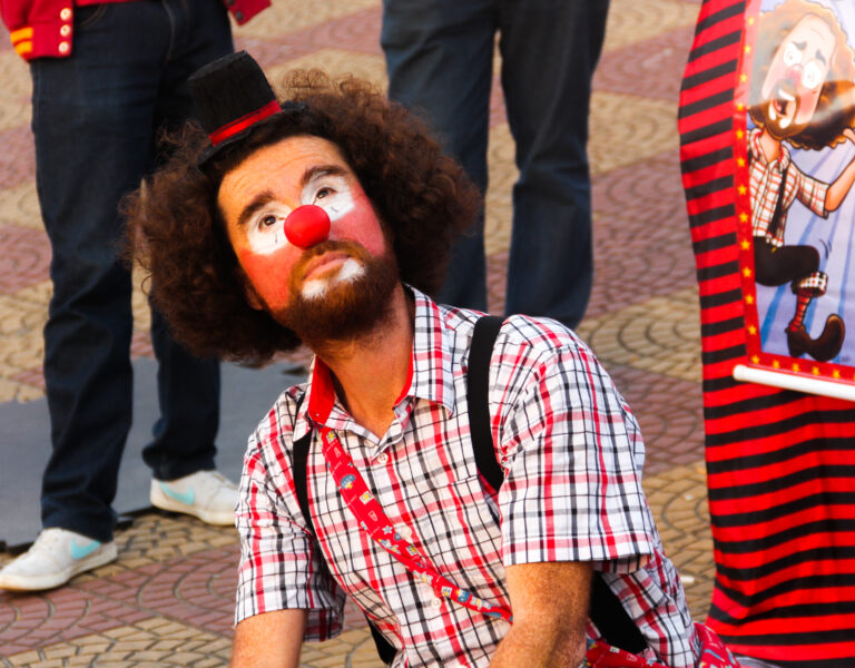 O Palhaco Beringela é uma das atrações do Festival Internacional de Artistas de Rua da Bahia  (Foto: Divulgação)