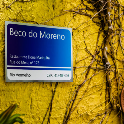 Restaurante Dona Mariquita. Rio Vermelho, Salvador, Bahia. Foto: Amanda Oliveira.