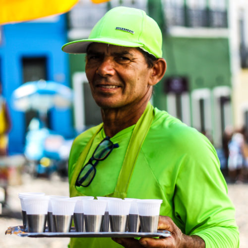 Suco de Limão com Coco. Pelourinho Salvador Bahia Foto: Amanda Oliveira.