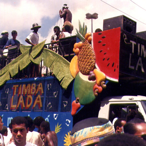 Trio Timbalada frutas. Ray Vianna. Salvador Bahia. Imagem cedida pelo artista.