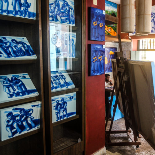 Atelier Raimundo Santos Bida. Pelourinho, Salvador, Bahia. Foto: Amanda Oliveira.