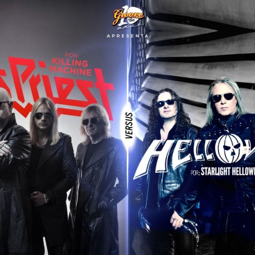 Judas Priest versus Helloween - foto: divulgação