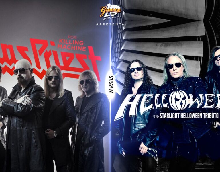 Judas Priest versus Helloween - foto: divulgação
