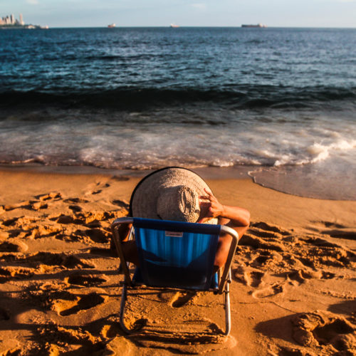 Praia da Boa Viagem. Salvador, Bahia. Foto: Amanda Oliveira.