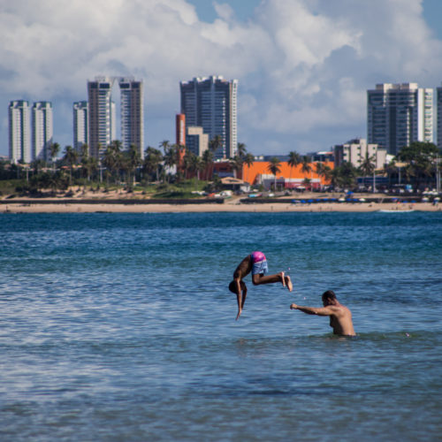 Praia de Itapuã. Salvador, Bahia. Foto: Amanda Oliveira.