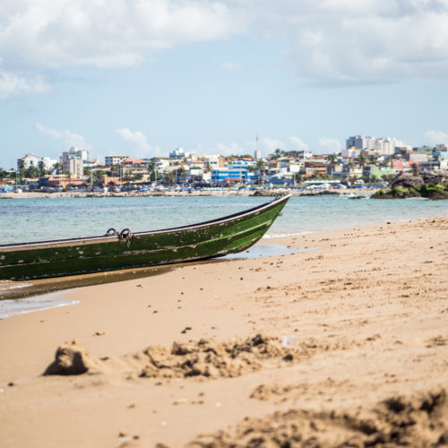 Praia de Itapuã. Salvador, Bahia. Foto: Amanda Oliveira.