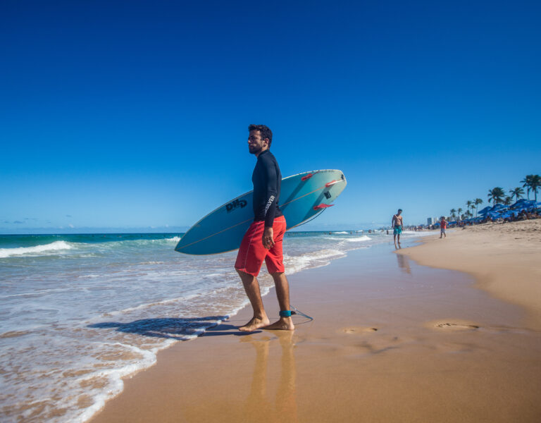 Praia de Jaguaribe. Salvador, Bahia. Foto: Amanda Oliveira.