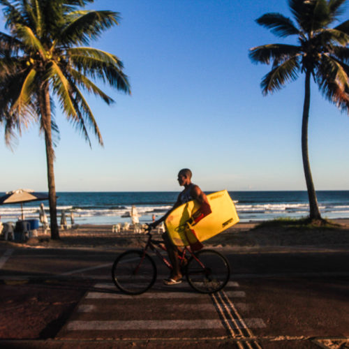 Praia de Piatã. Salvador, Bahia. Foto: Amanda Oliveira.