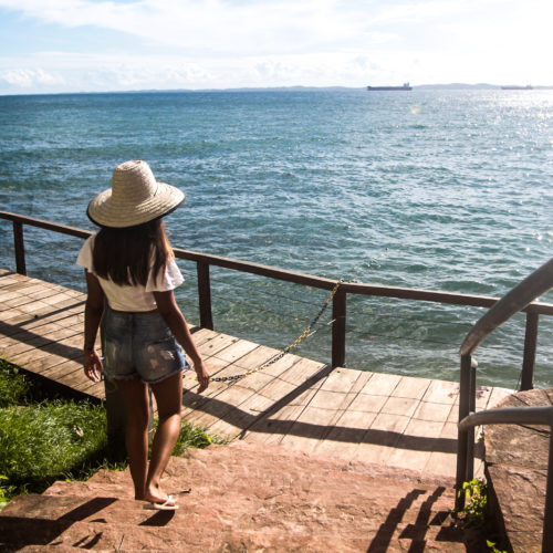 Praia do MAM. Salvador, Bahia. Foto: Amanda Oliveira.