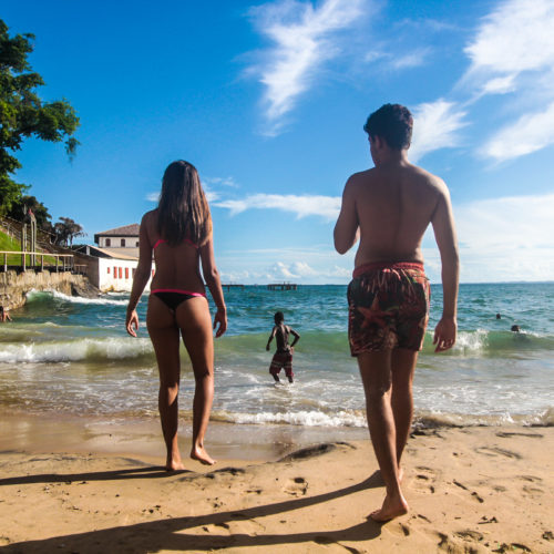 Praia do MAM. Salvador, Bahia. Foto: Amanda Oliveira.