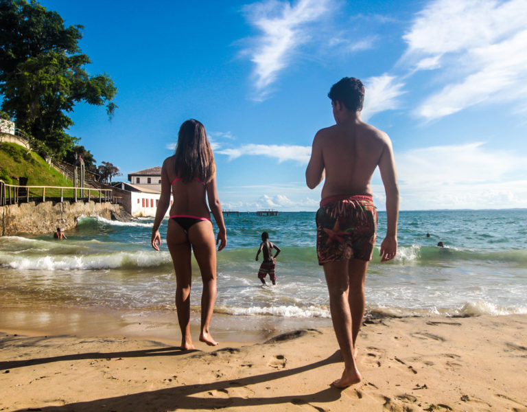 Praia do MAM. Salvador, Bahia. Foto: Amanda Oliveira.