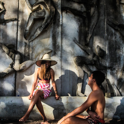 Praia do MAM. Salvador, Bahia. Foto: Amanda Oliveira.