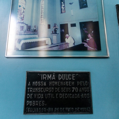 Memorial Irmã Dulce. Salvador, Bahia. Foto: Amanda Oliveira.