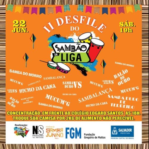 Sambão da Liga - Foto - Divulgação