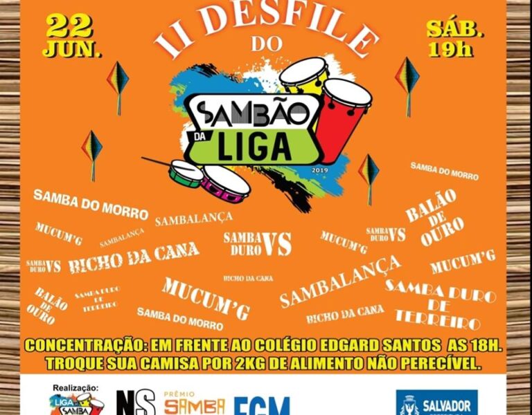 Sambão da Liga - Foto - Divulgação