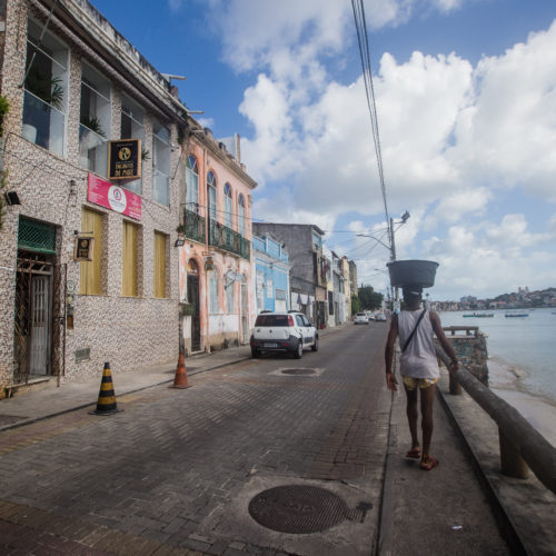 Restaurante Encantos da Maré. Ribeira, Cidade Baixa. Salvador, Bahia. Foto: Amanda Oliveira .