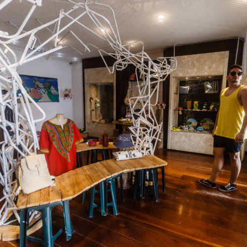 Coletivo Pelô Design. Pelourinho, Salvador, Bahia. Foto: Amanda Oliveira .