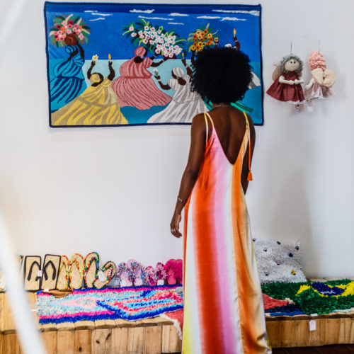 Coletivo Pelô Design. Pelourinho, Salvador, Bahia. Foto: Amanda Oliveira .