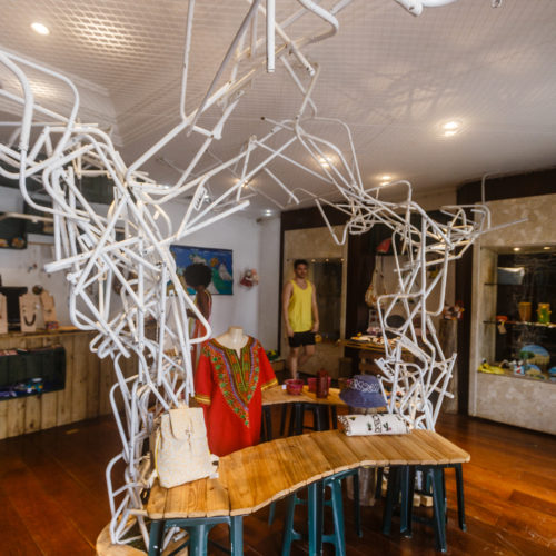Coletivo Pelô Design. Pelourinho, Salvador, Bahia. Foto: Amanda Oliveira .