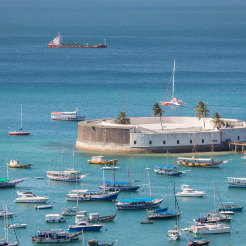 Forte de São Marcelo. Comércio Salvador Bahia. Foto Fábio Marconi.