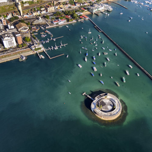 Forte de São Marcelo. Comércio Salvador Bahia. Foto Uiler Costa.