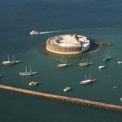 Forte de São Marcelo. Comércio Salvador Bahia. Foto Uiler Costa.