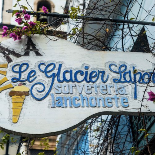 Sorveteria e Lanchonete Le Glacier Laporte. Pelourinho, Salvador, Bahia. Foto: Amanda Oliveira .