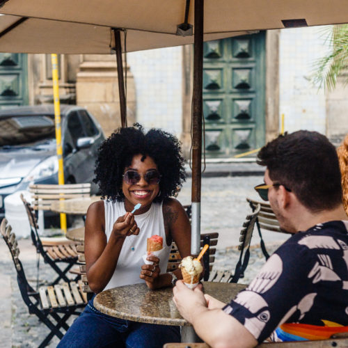 Sorveteria e Lanchonete Le Glacier Laporte. Pelourinho, Salvador, Bahia. Foto: Amanda Oliveira .