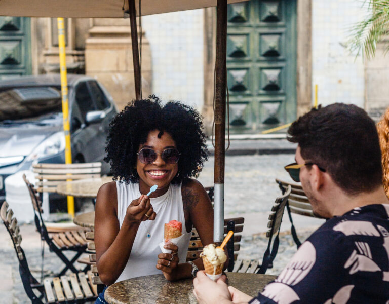 Sorveteria e Lanchonete Le Glacier Laporte. Pelourinho, Salvador, Bahia. Foto: Amanda Oliveira .